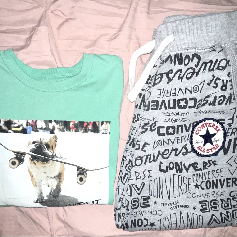 Boys shirt and pants set size 6/7.